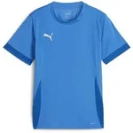 Puma Teamgoal Matchday Jersey jr electric blue lemonade-puma white-puma team royal