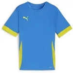 Puma Teamgoal Matchday Jersey jr electric blue lemonade-faster yellow (16) 116