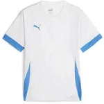 Puma Teamgoal Matchday Jersey jr puma white-electric blue lemonade (12) 116