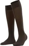 Falke Cotton Touch Damen Kniestr&uuml;mpfe dark brown (5233) 35-38