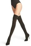 Falke Softmerino Damen Overknees dark brown (5239) 37-38