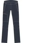 CMP Woman Zip OFF Pant antracite (U423) 34