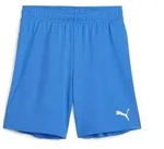 Puma Teamgoal Shorts Jr electric blue lemonade-puma white (02) 140