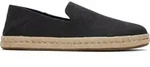 Toms Santiago black recycled cotton canvas 43.5