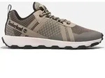 Timberland Mens Low Lace UP Sneaker lt brown mesh 7