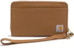 Carhartt Nylon Duck Lay-flat Clutch Wallet carhartt brown (211) OS