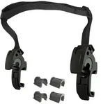 Ortlieb QL2.1 Mounting Hooks (16-mm) and Adjustable Handle neutral