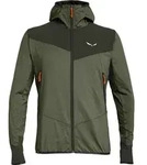 Salewa Agner Hybrid Polarlite/Durastretch M Full Zip Hoody dark olive melange/0910