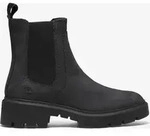 Timberland Womens Mid Chelsea Boot jet black 7.5 Wide Fit