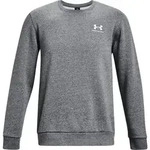 Under Armour Men's UA Essential Fleece Crew pitch gray medium heather white (012) L