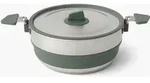Sea to Summit Detour Stainless Steel Collapsible Pot laurel wreath 3L