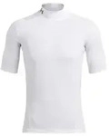 Under Armour HG Armour Comp Mock SS white black (100) 3XL