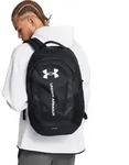 Under Armour Hustle 6.0 Backpack black white (002) OSFM
