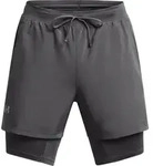 Under Armour Launch 5'' 2-IN-1 Shorts gray reflective (025) 3XL