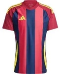 adidas Striped 24 Jersey team navy blue 2-team coll burgundy 2-team yellow (AEQ1) S