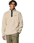 Columbia Men's Steens Mountain II Half Snap Fleece ancient fossil, black (272) M