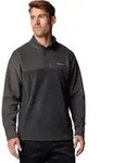 Columbia Steens Mountain Half Snap II charcoal heather, shark (030) L