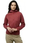 Jack Wolfskin Kaminfeuer Hooded Jacket W red coral (J0125) XS