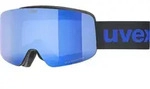 Uvex Pwdr black matt mirror blue one size