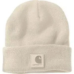 Carhartt Leatherette Watch Cap Beanie oat milk (A16) OS