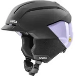 Uvex Levitate Mips black- cool lavender matt 54-58 cm