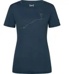Super.Natural W Berggl&uuml;ck Tee blueberry/copper (31B) XS