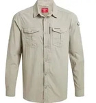 Craghoppers Nosilife Adventure Long Sleeved Shirt III parchment (222) S