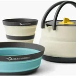 Sea to Summit Frontier UL Collapsible Kettle Cook Set - [3 Piece] 1.1L With Cup &