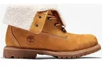 Timberland Womens Mid Warm Lined Waterproof Boot wheat 5.5 Wide Fit
