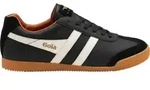 Gola Harrier Leather Sneaker Men black/white/moody orange (XB) 6