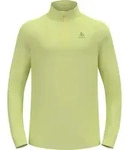 Odlo The Essentials Ceramiwarm Half-zip Mid Layer shadow lime (40440) S