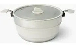 Sea to Summit Detour Stainless Steel Collapsible Pot moonstruck 5L