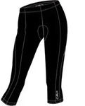 CMP Woman Bike 3/4 Pant nero (U901) 46