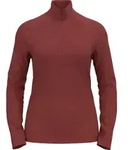 Odlo Mid Layer 1/2 Zip ROY pale mauve - spiced apple (30886) XS