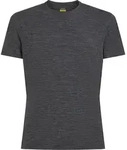 Icebreaker Men Merino 150 Anatomica Short Sleeve Crewe jet hthr-011 (011) L