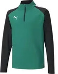 Puma Teamliga 1/4 Zip Top Jr pepper green-puma black (05) 152