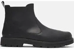 Timberland Mens Mid Chelsea Boot blk full grain 7