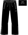 CMP KID Pant Rain nero (U901) 104