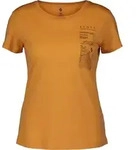 Scott Tee W's Defined Merino Graphic SS melon orange (7719) XS