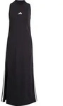 adidas Essentials 3-STRIPES Long Racerback Dress black-white (095A) 2XS