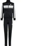 adidas Seasonal Essentials Tiberio 3 Stripes Tricot Tracksuit black-white-grey two