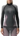 Uyn Woman Evolutyon Underwear Shirt Long Sleeve TURTLE Neck Melange anthracite