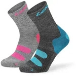 Lenz Outdoor 1.0 grau-pink/grau-azur 35-38