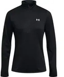 Under Armour Tech 1/2 Zip- Solid black white (001) L