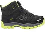 CMP Kids Kiruna Mid Fitgo WP Trekking Shoes piombo-acido (85US) 28