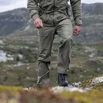 Bergans Hogna 3L Pants green mud (12731) S