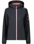 CMP Woman Jacket Zip Hood titanio-nero (04UP) 36