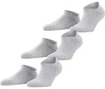 Falke Cool Kick 3-Pack Unisex Sneakersocken light grey mel. (3775) 37-38