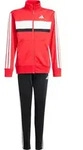 adidas Seasonal Essentials Tiberio 3 Stripes Tricot Tracksuit pure ruby-white (AFDF)