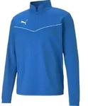 Puma Teamrise 1/4 Zip Top electric blue lemonade (02) S